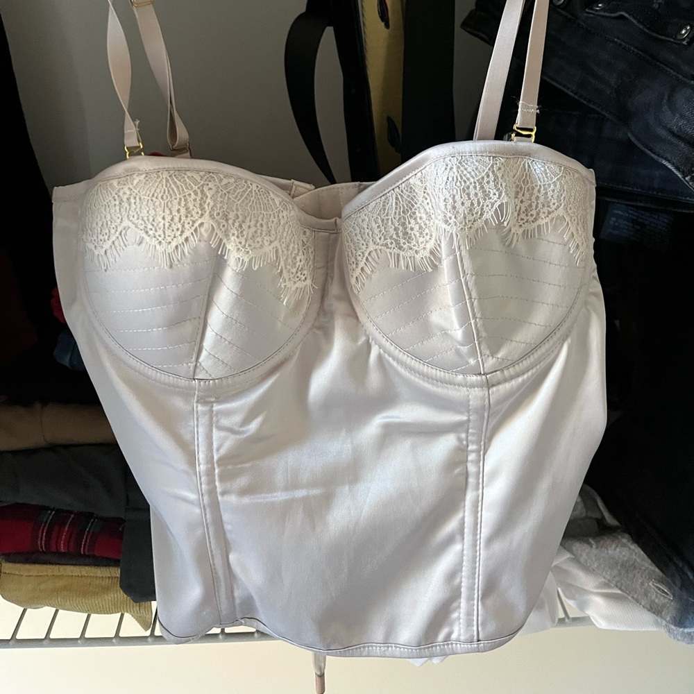 Silk Corset Style Top